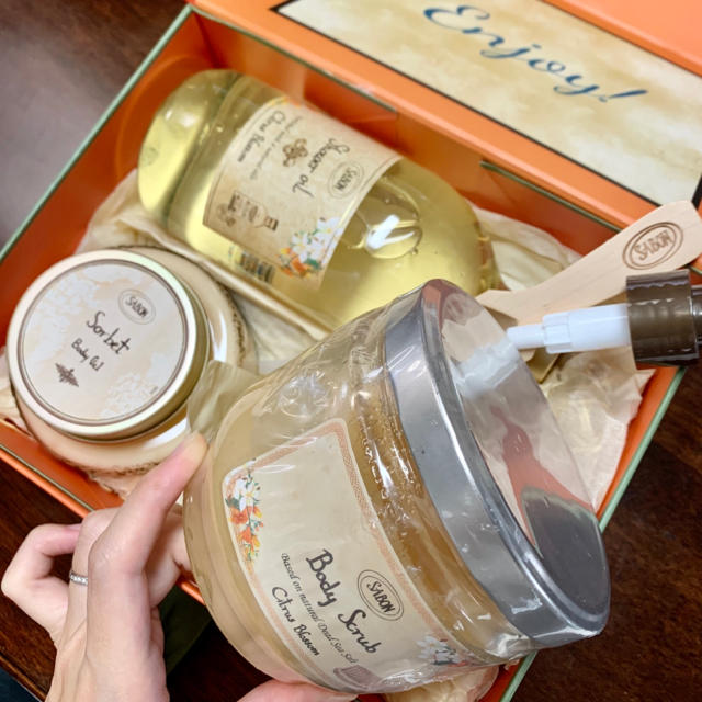 SABON(サボン)の❗️あんまん様❗️SABON2点セット コスメ/美容のボディケア(ボディスクラブ)の商品写真