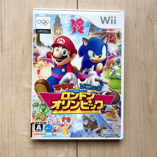 Wii(ウィー)のマリオ＆ソニック AT ロンドンオリンピックTM Wii エンタメ/ホビーのゲームソフト/ゲーム機本体(家庭用ゲームソフト)の商品写真