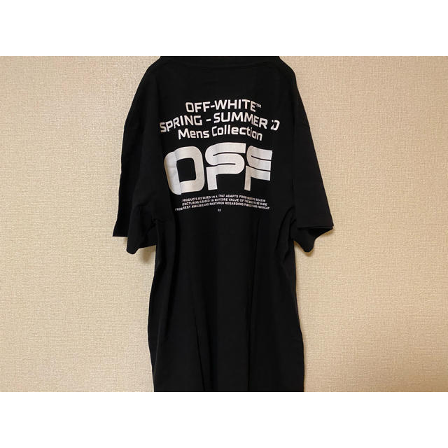 新品 off-white オフホワイト Tシャツ 定価以下 Sサイズ  ブラック