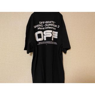 オフホワイト(OFF-WHITE)の新品 off-white オフホワイト Tシャツ 定価以下 Sサイズ  ブラック(Tシャツ/カットソー(半袖/袖なし))