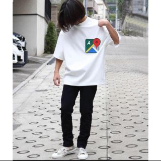 サンシー(SUNSEA)のADANS MAP T-SHIRTS(Tシャツ/カットソー(半袖/袖なし))