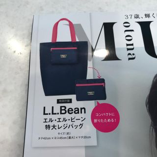 エルエルビーン(L.L.Bean)のオトナミューズ7月号　ふろく　LL bean特大レジバック(エコバッグ)