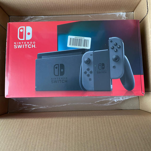 新型 任天堂 スイッチ switch 本体　グレー