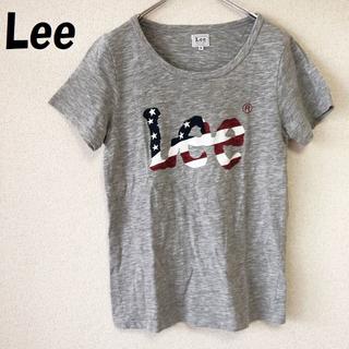 リー(Lee)の【人気】Lee/リー ビッグロゴ 半袖Tシャツ 星条旗 サイズM レディース(Tシャツ(半袖/袖なし))