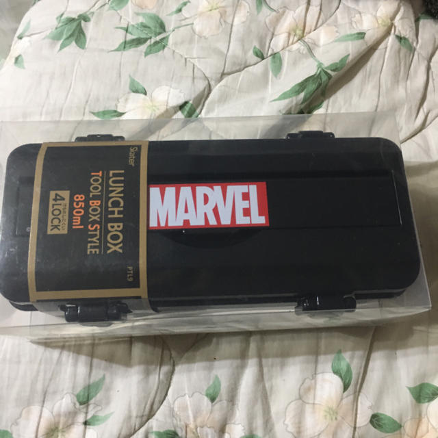 マーベル ツールボックス型 弁当箱 ランチボックス 大容量 marvel インテリア/住まい/日用品のキッチン/食器(弁当用品)の商品写真