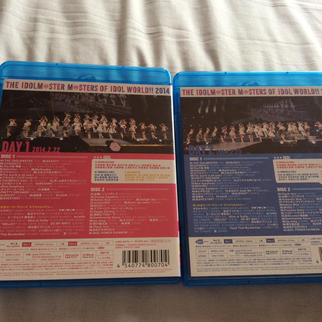 THE IDOLM＠STER IDOLWORLD2014 Blu-ray2セット