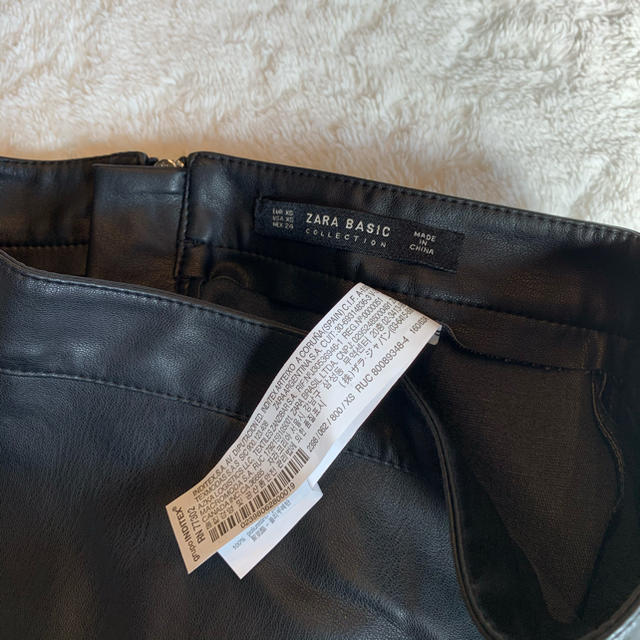 ZARA(ザラ)のZARA レザースカート レディースのスカート(ミニスカート)の商品写真