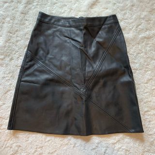 ザラ(ZARA)のZARA レザースカート(ミニスカート)