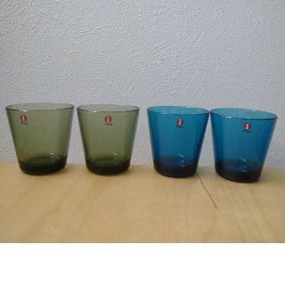 イッタラ(iittala)の新品　カルティオ　タンブラー　ターコイズ　フォレストグリーン(タンブラー)