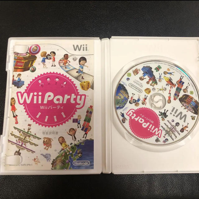 任天堂(ニンテンドウ)のWii party エンタメ/ホビーのゲームソフト/ゲーム機本体(家庭用ゲームソフト)の商品写真