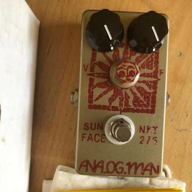 Analogman Sunface NKT275 White dot ファズ 楽器のギター(エフェクター)の商品写真