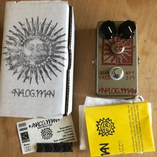 Analogman Sunface NKT275 White dot ファズ(エフェクター)