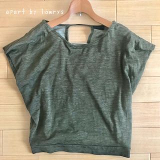 アパートバイローリーズ(apart by lowrys)の【美品】apart by lowrys★カットソー(カットソー(半袖/袖なし))