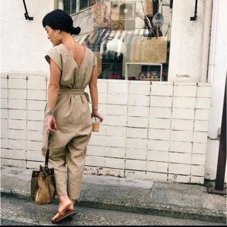 マウジー(moussy)のmoussy Vバックジャンプスーツ　オールインワン(オールインワン)