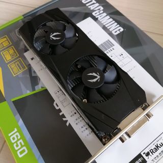 ZOTAC GTX1650 4GB ロープロファイル LP(PCパーツ)