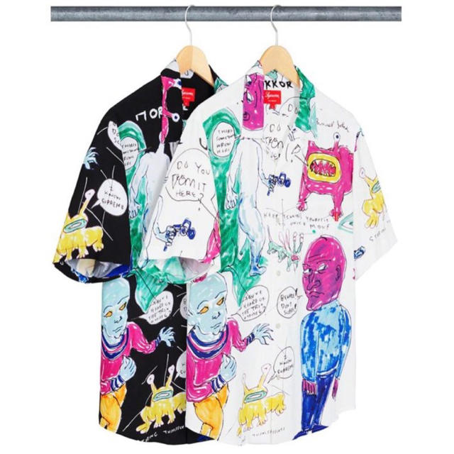 Supreme(シュプリーム)の🙌SUPREME Daniel Johnston Rayon Shirt 新品 メンズのトップス(シャツ)の商品写真