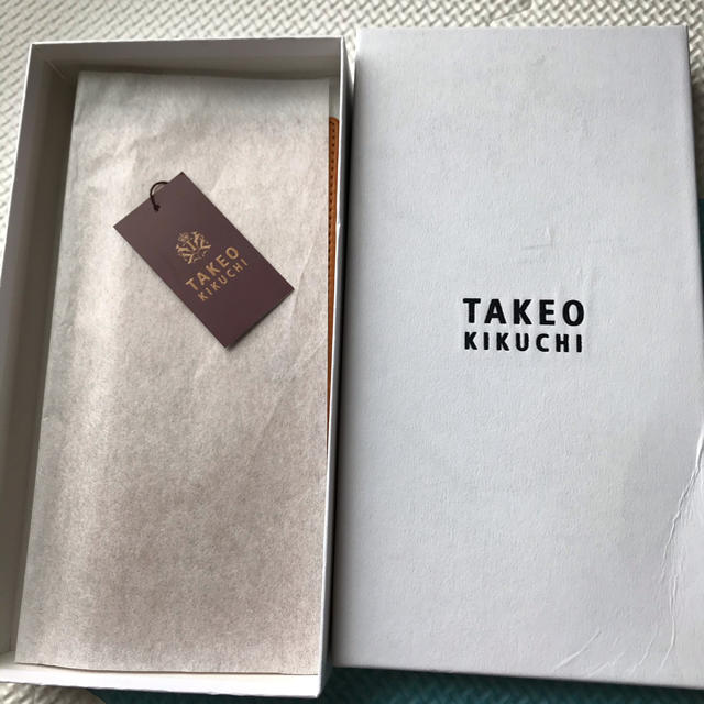 TAKEO KIKUCHI(タケオキクチ)のメンズ長財布　未使用　TAKEOKIKUCHI メンズのファッション小物(長財布)の商品写真