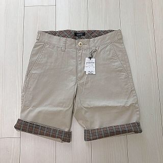 バーバリーブラックレーベル(BURBERRY BLACK LABEL)のBURBERRY BLACK LABEL ショートパンツ 70 ベージュ【新品】(ショートパンツ)