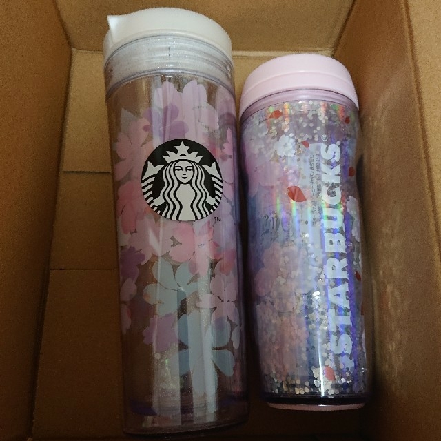 Starbucks Coffee(スターバックスコーヒー)のスターバックス タンブラー ２個セット インテリア/住まい/日用品のキッチン/食器(タンブラー)の商品写真