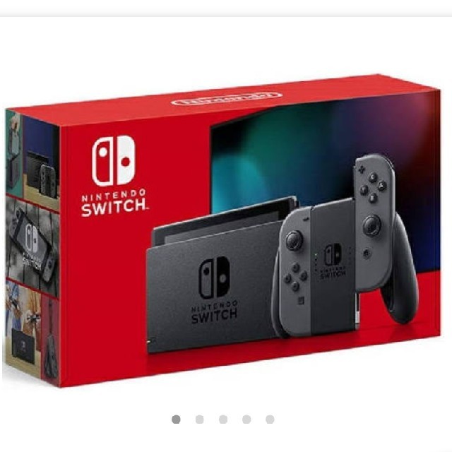 任天堂 (新モデル)Nintendo Switch 本体グレーゲームソフト/ゲーム機本体