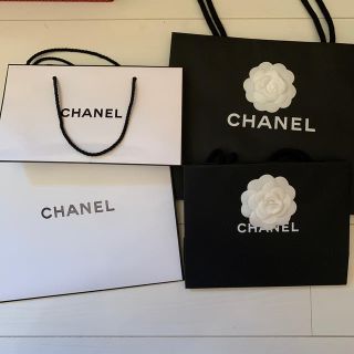 シャネル(CHANEL)のCAHNEL シャネル　ショッピングバッグ　4枚(ショップ袋)