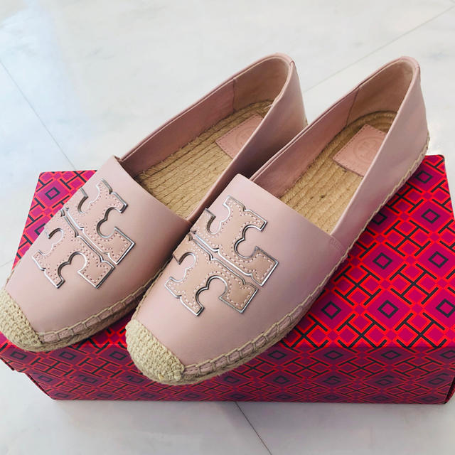 ☆Tory Burch ☆トリーバーチ☆エスパドリーユ【新品】【24.5cm】 輝い