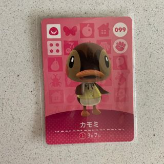 ニンテンドウ(任天堂)のあつ森　どうぶつの森 amiibo カード　カモミ(カード)