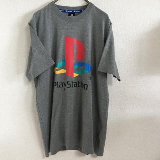 プレイステーション(PlayStation)の土日限定値下げ！PLAY STAITION【プレイステーション】ロゴTシャツ！(Tシャツ/カットソー(七分/長袖))