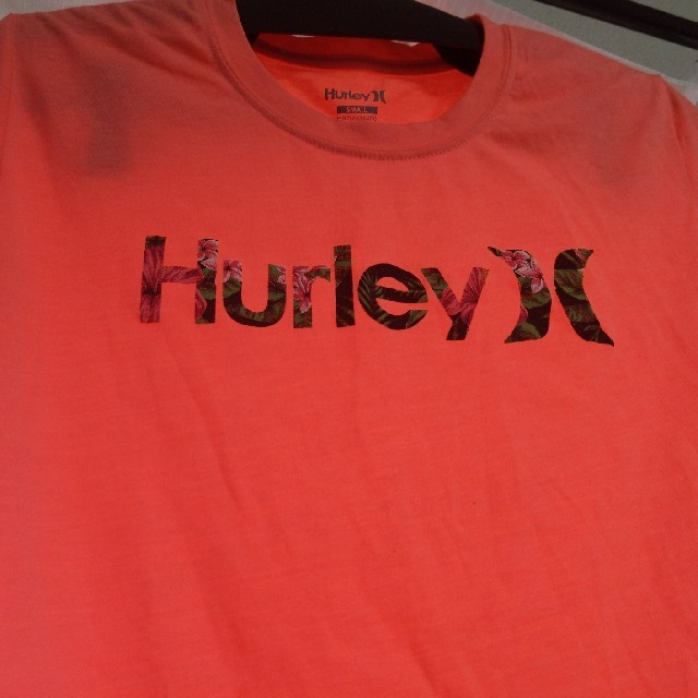 Hurley(ハーレー)の未使用☆Hurley ハーレー Tシャツ SMALL オレンジ メンズのトップス(Tシャツ/カットソー(半袖/袖なし))の商品写真