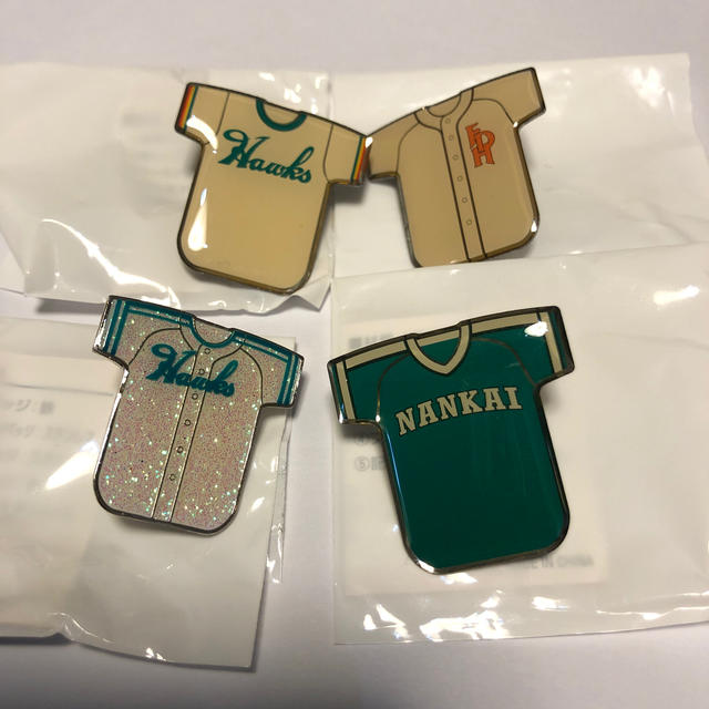 福岡ソフトバンクホークス(フクオカソフトバンクホークス)のプロ野球ピンバッチ スポーツ/アウトドアの野球(記念品/関連グッズ)の商品写真