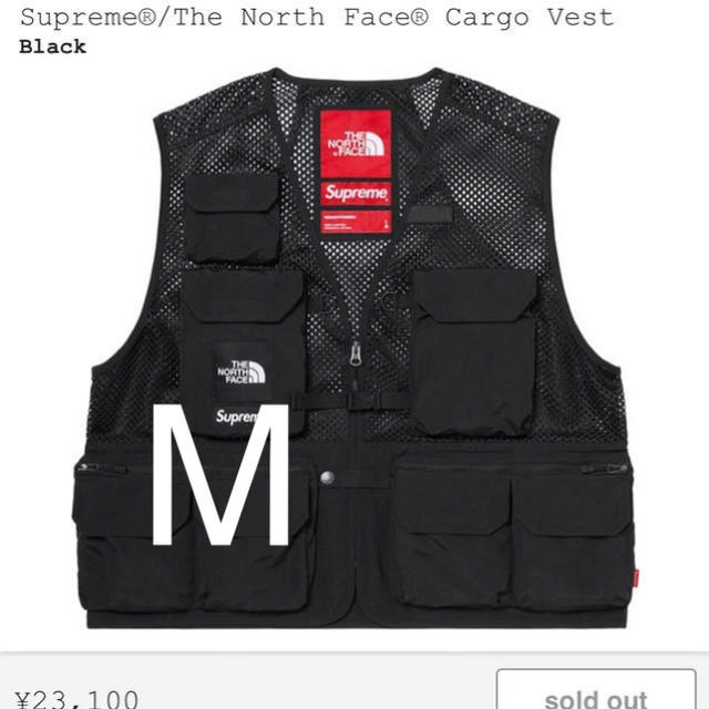 Supreme(シュプリーム)のSupreme®/The North Face® Cargo Vest M メンズのトップス(ベスト)の商品写真