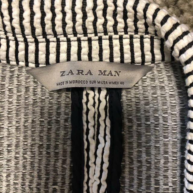 ZARA(ザラ)の美品 ZARA テーラードジャケット メンズのジャケット/アウター(テーラードジャケット)の商品写真