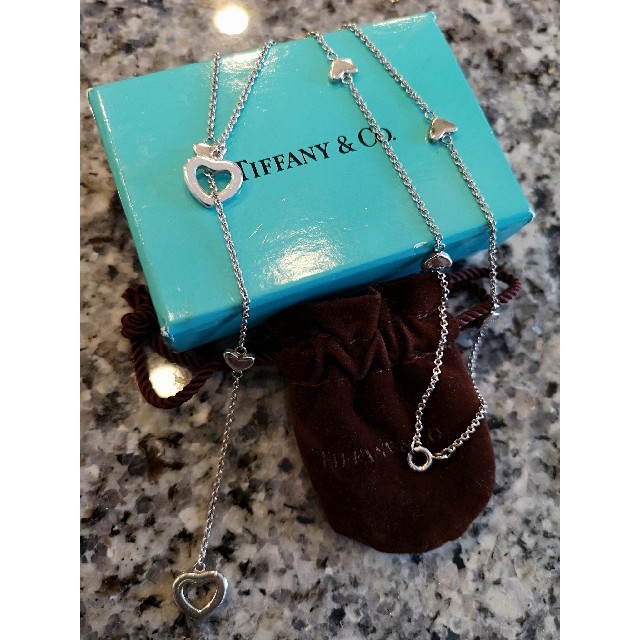 Tiffany & Co.(ティファニー)のティファニー ハートリンク ラリアットネックレス シルバー925 レディースのアクセサリー(ネックレス)の商品写真