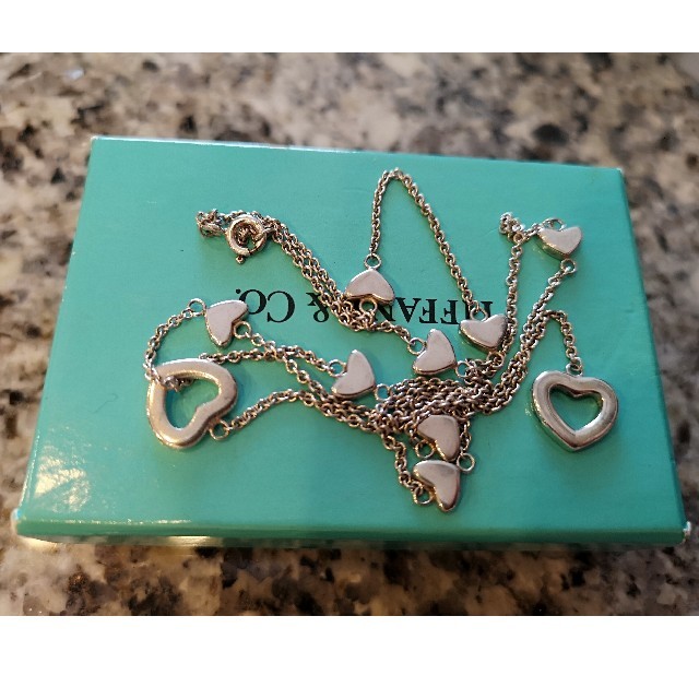 Tiffany & Co.(ティファニー)のティファニー ハートリンク ラリアットネックレス シルバー925 レディースのアクセサリー(ネックレス)の商品写真