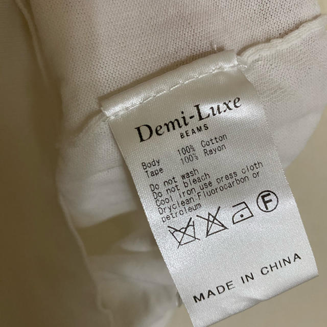 Demi-Luxe BEAMS(デミルクスビームス)のDemi-Luxe BEAMS ノースリーブ レディースのトップス(カットソー(半袖/袖なし))の商品写真