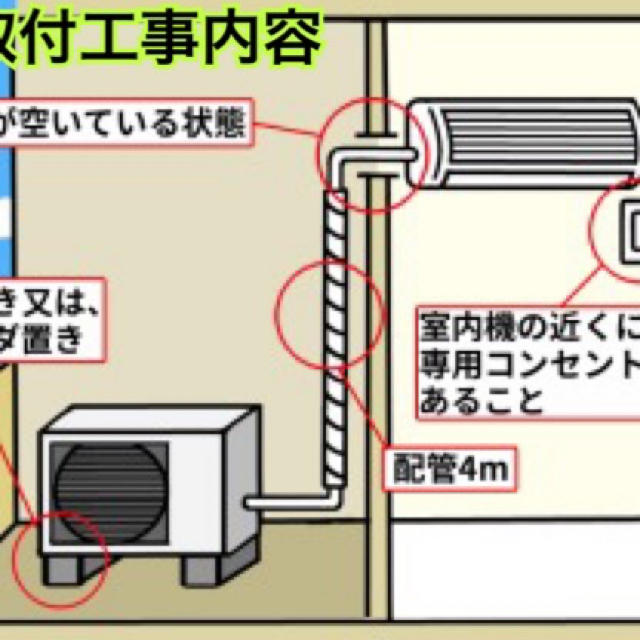 標準取付工事無料＊富士通ゼネラル ノクリア 2019年製 6畳用＊2台set スマホ/家電/カメラの冷暖房/空調(エアコン)の商品写真