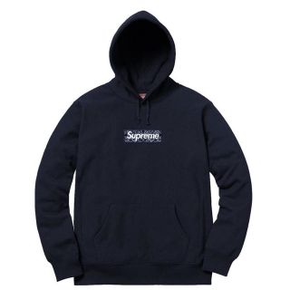 Supreme - Supreme Bandana Box Logo Hooded Navy Sの通販 by ...