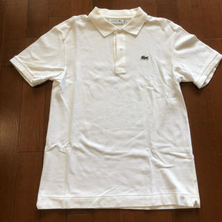 ラコステ(LACOSTE)のラコステ ポロシャツ 白 日本製(ポロシャツ)