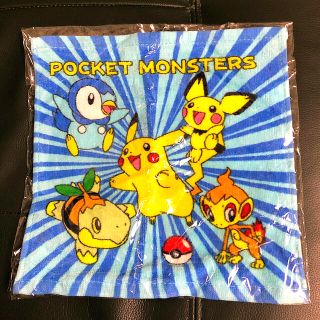 ポケモン(ポケモン)のPOCKET MONSTERS ミニタオル　新品(タオル/バス用品)