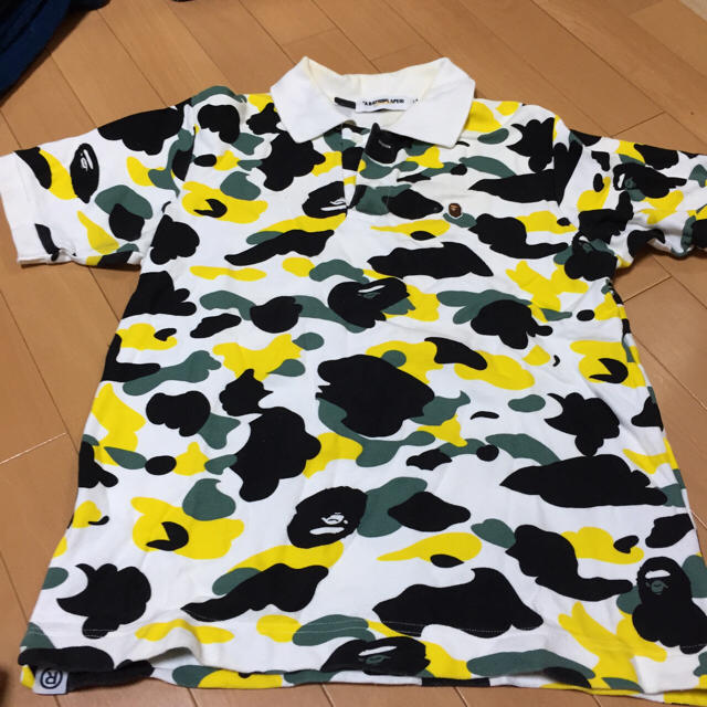 A BATHING APE(アベイシングエイプ)のapeカモ柄ポロシャツ メンズのトップス(ポロシャツ)の商品写真