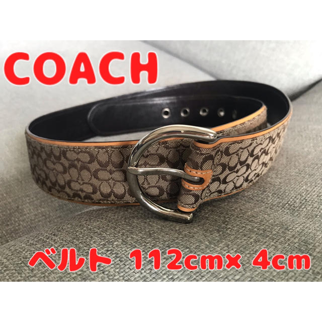 COACH - COACH コーチ ベルト 美品 女性用の通販 by moka's shop