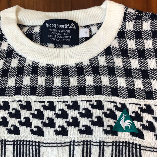 le coq sportif(ルコックスポルティフ)のりり様専用　ルコック ゴルフ　ニット スポーツ/アウトドアのゴルフ(ウエア)の商品写真