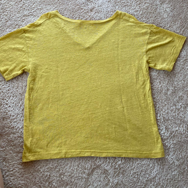 NATURAL BEAUTY(ナチュラルビューティー)のリネン　　Tシャツ レディースのトップス(Tシャツ(半袖/袖なし))の商品写真