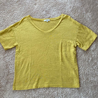 ナチュラルビューティー(NATURAL BEAUTY)のリネン　　Tシャツ(Tシャツ(半袖/袖なし))