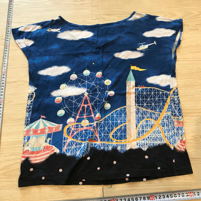 franche lippee(フランシュリッペ)のフランシュリッペ Tシャツ 遊園地柄 レディースのトップス(Tシャツ(半袖/袖なし))の商品写真