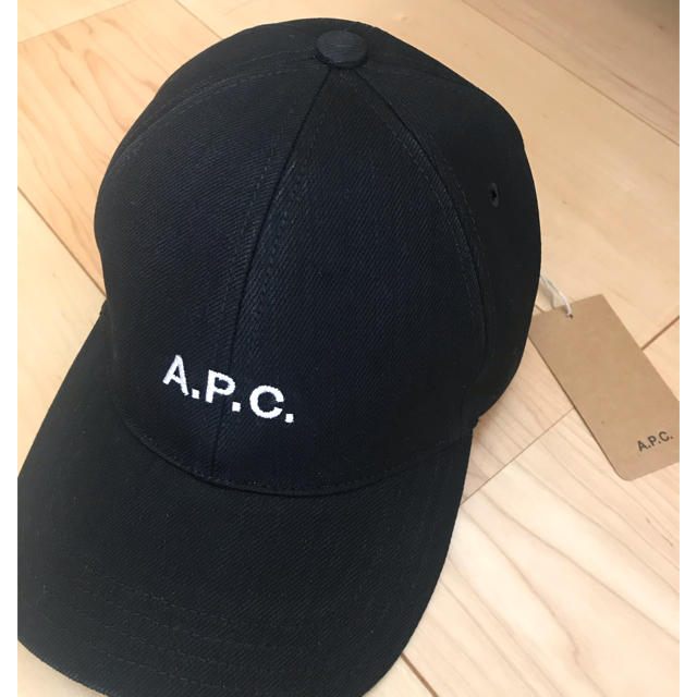 A.P.C - A.P.C ロゴ キャップ 黒の通販 by ちゆっけ's shop｜アーペーセーならラクマ