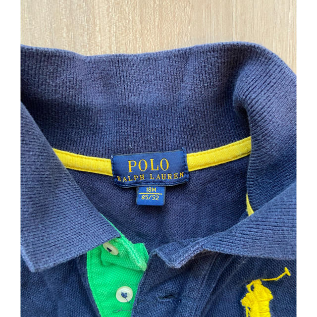 Ralph Lauren(ラルフローレン)のラルフローレン　長袖ポロシャツ　18M キッズ/ベビー/マタニティのベビー服(~85cm)(シャツ/カットソー)の商品写真