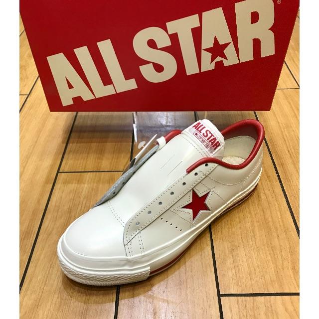 新品】コンバース ONE☆STAR J ワンスター WH/RED 28.0cm www