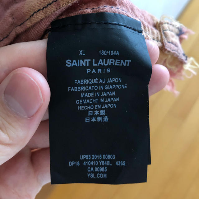 Saint Laurent(サンローラン)のSAINT LAURENT PARIS  サンローランパリ グラデーションシャツ メンズのトップス(シャツ)の商品写真