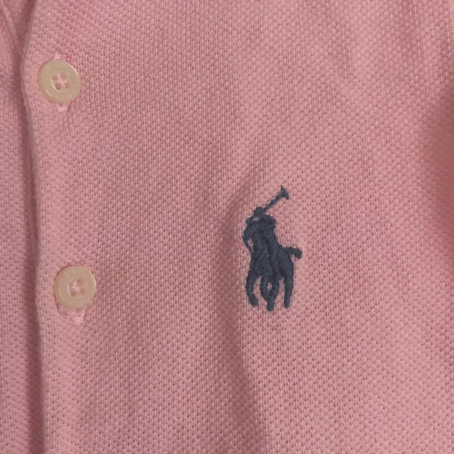 POLO RALPH LAUREN(ポロラルフローレン)の未使用に近い♡Ralph Lauren ノースリーブ　ポロ　ピンク　 キッズ/ベビー/マタニティのキッズ服女の子用(90cm~)(Tシャツ/カットソー)の商品写真